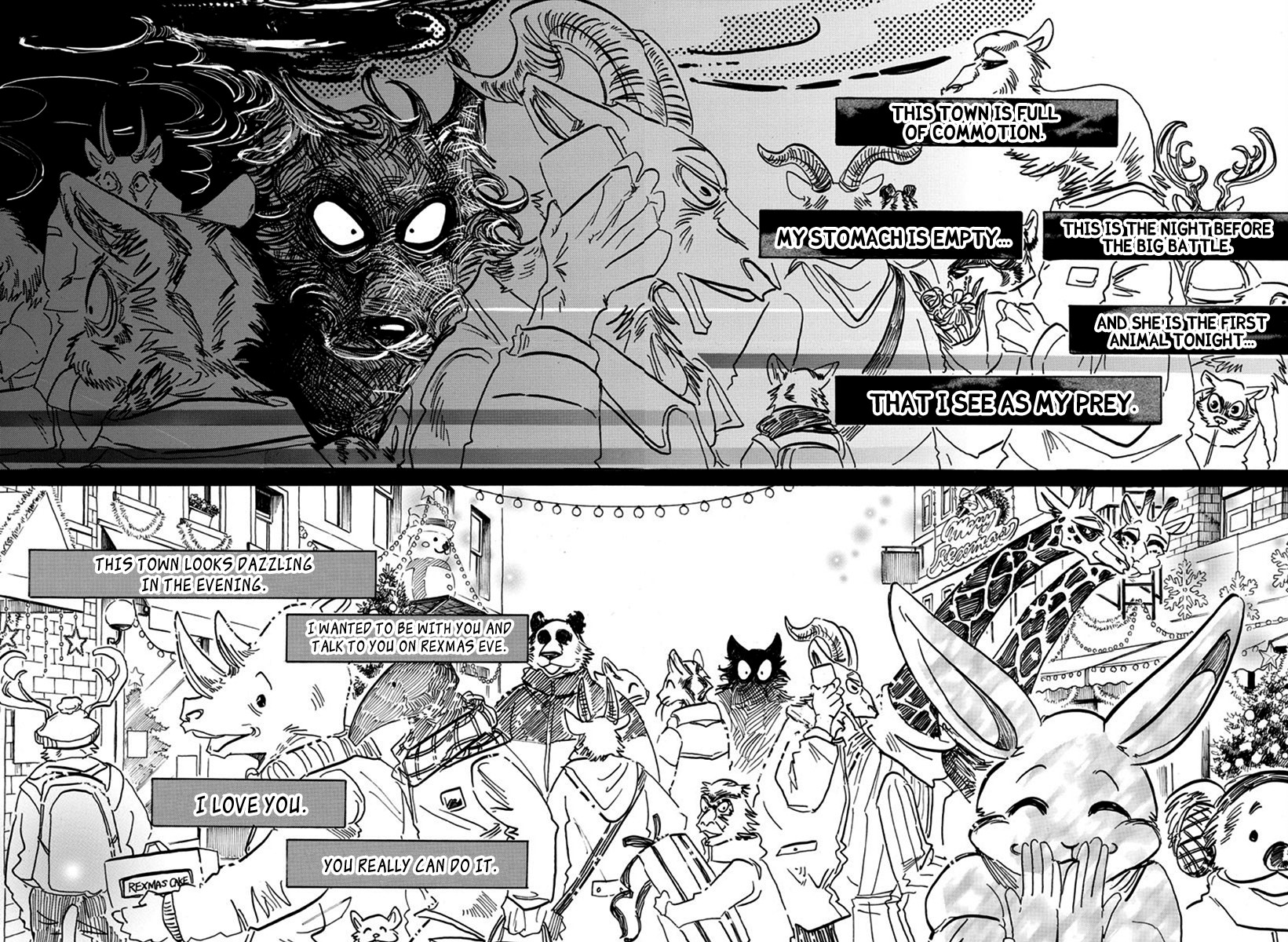 Beastars Chapter 172 page 18 - Chapter 172: Red, the Color of Rexmas