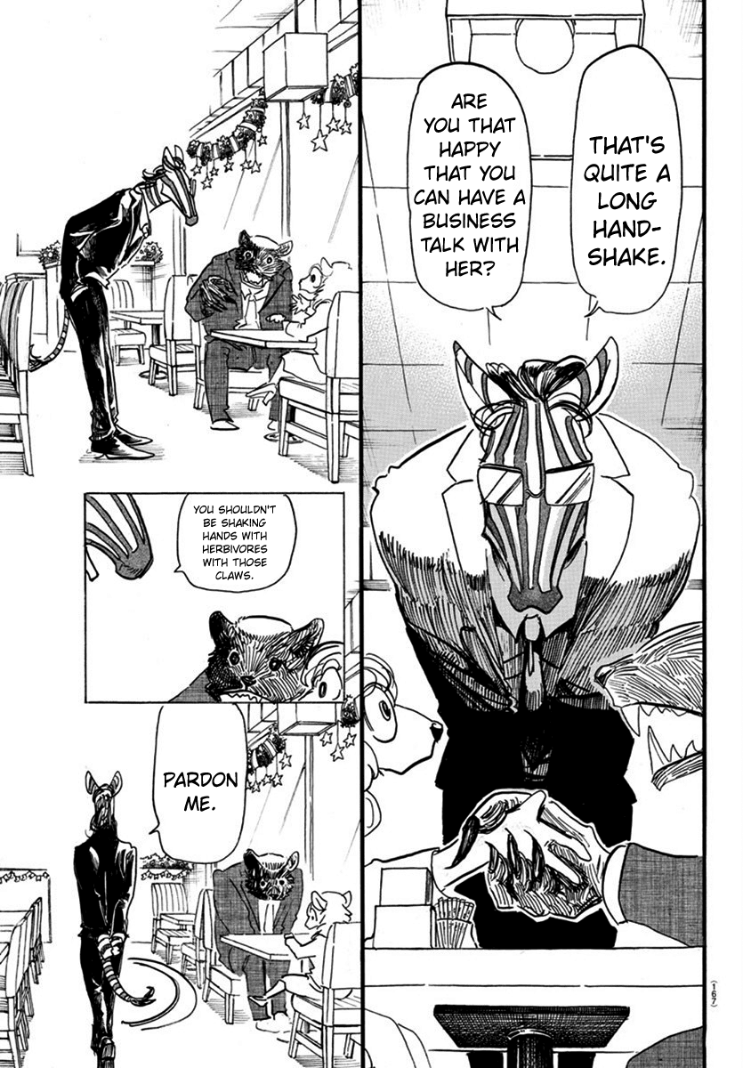 Beastars Chapter 172 page 5 - Chapter 172: Red, the Color of Rexmas
