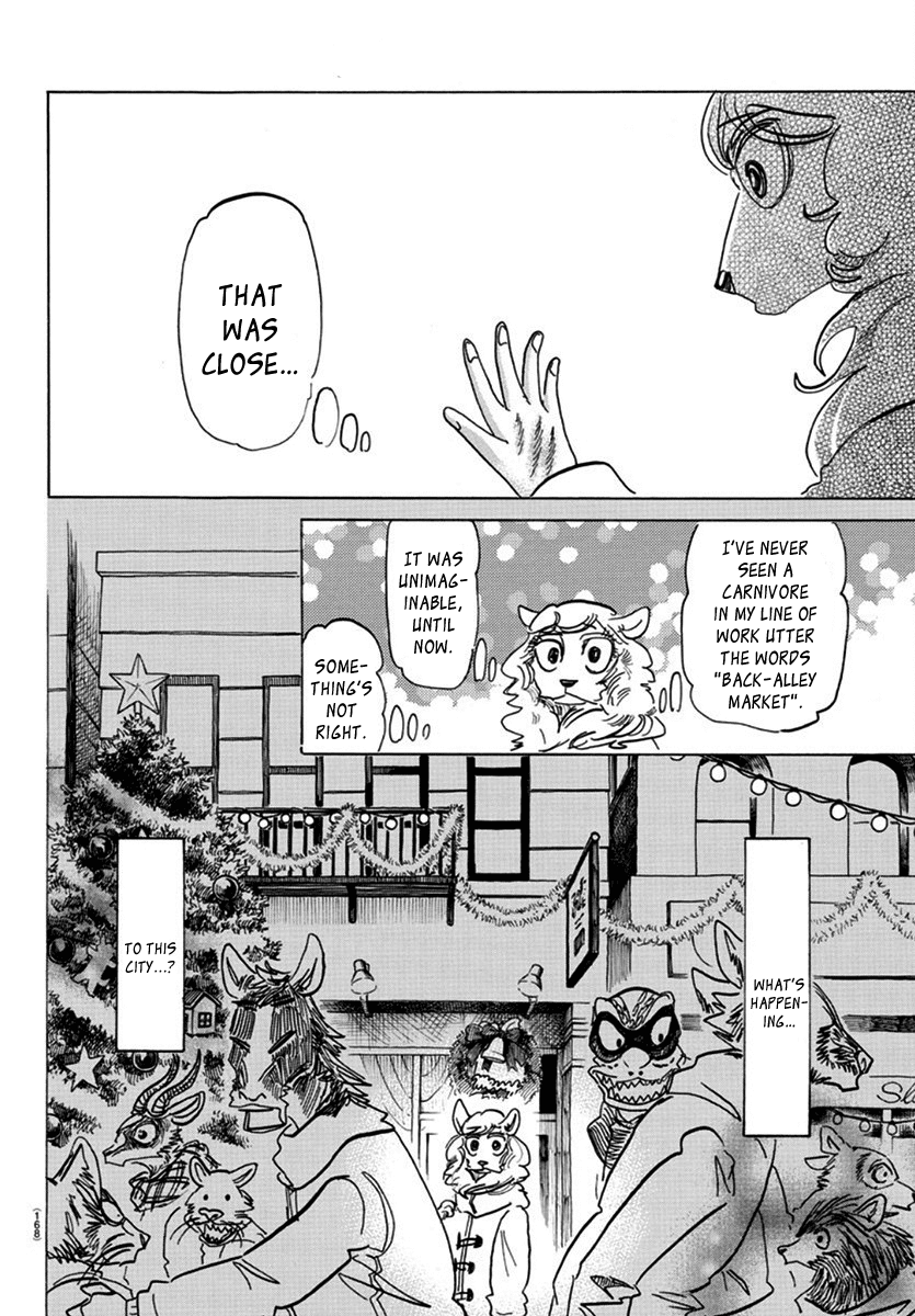 Beastars Chapter 172 page 6 - Chapter 172: Red, the Color of Rexmas