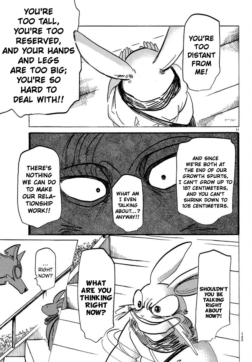 Beastars Chapter 173 page 10 - Chapter 173: ******* as the Snow Melts