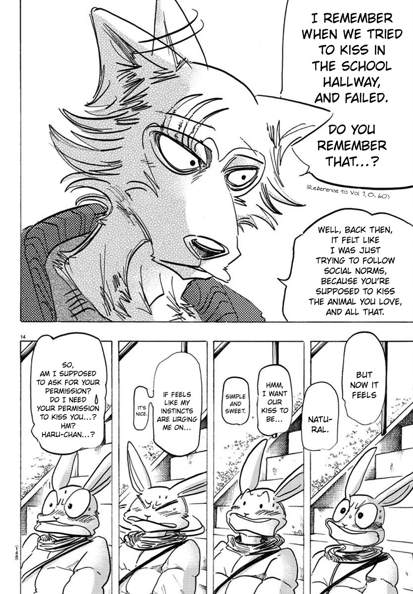 Beastars Chapter 173 page 12 - Chapter 173: ******* as the Snow Melts
