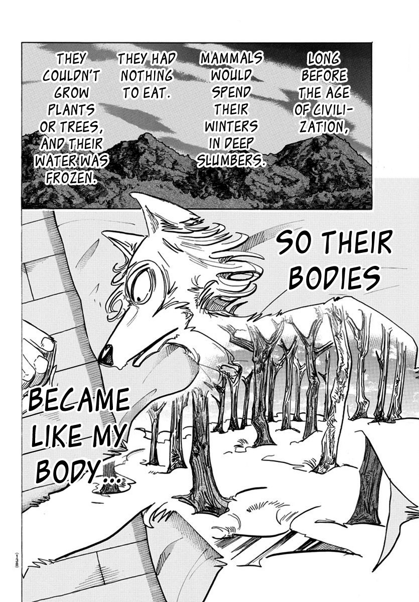 Beastars Chapter 173 page 3 - Chapter 173: ******* as the Snow Melts