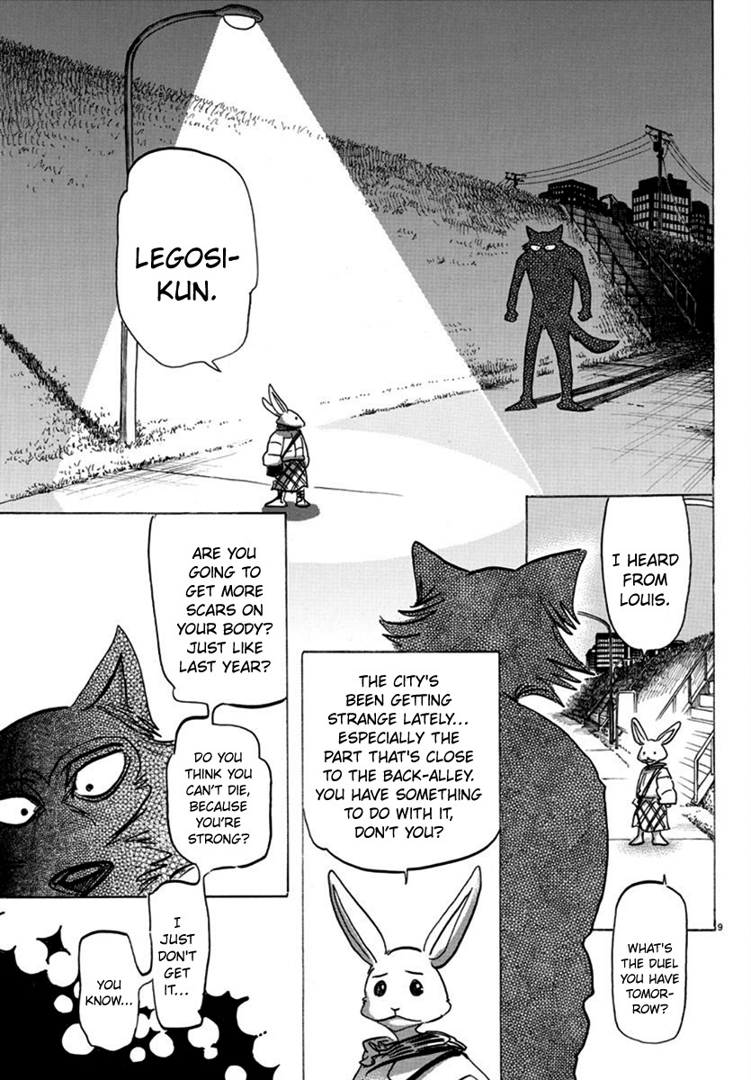 Beastars Chapter 173 page 8 - Chapter 173: ******* as the Snow Melts