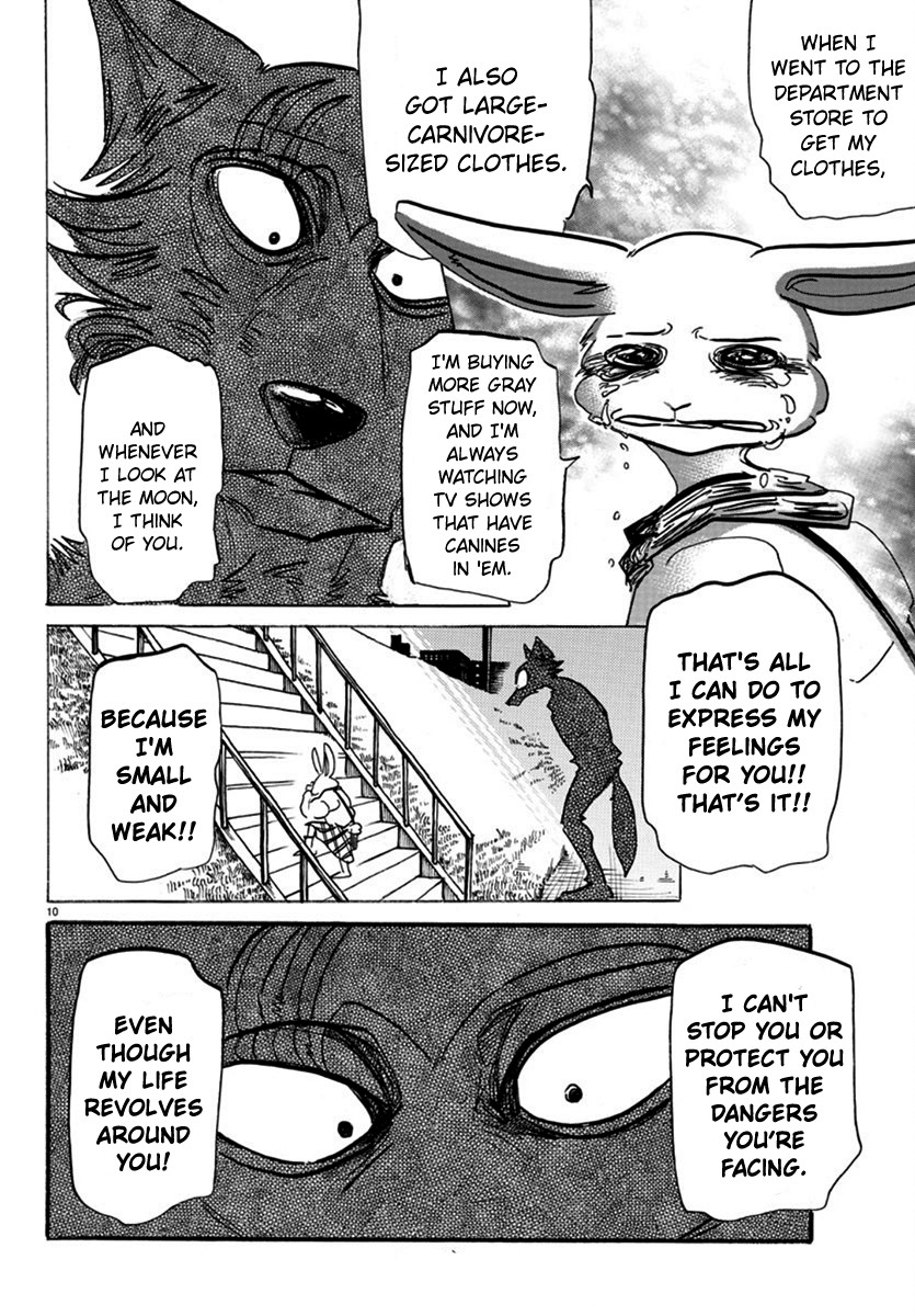Beastars Chapter 173 page 9 - Chapter 173: ******* as the Snow Melts