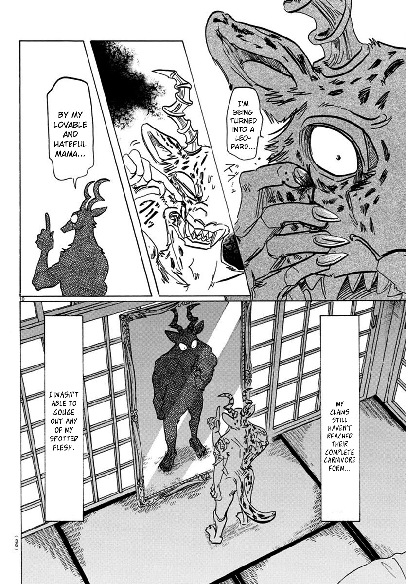 Beastars Chapter 174 page 11 - Chapter 174: A Heroic Story of Blood Spraying in the Air