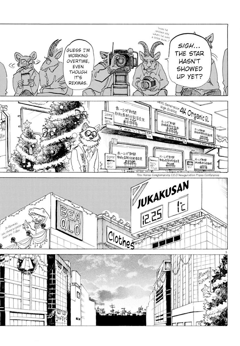 Beastars Chapter 174 page 6 - Chapter 174: A Heroic Story of Blood Spraying in the Air