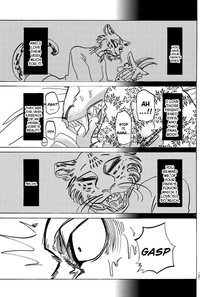 Beastars Chapter 174 page 8 - Chapter 174: A Heroic Story of Blood Spraying in the Air