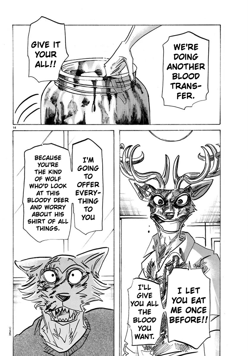 Beastars Chapter 175 page 12 - Chapter 175: Fire Meet Gasoline