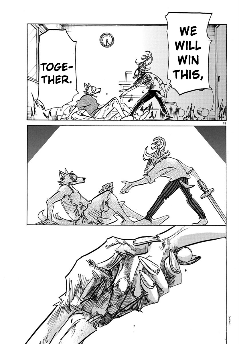 Beastars Chapter 175 page 13 - Chapter 175: Fire Meet Gasoline