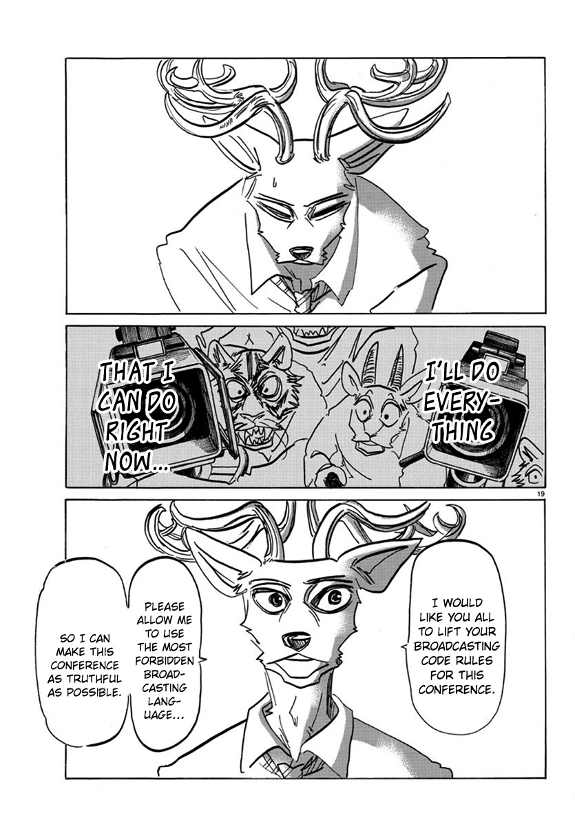 Beastars Chapter 175 page 17 - Chapter 175: Fire Meet Gasoline