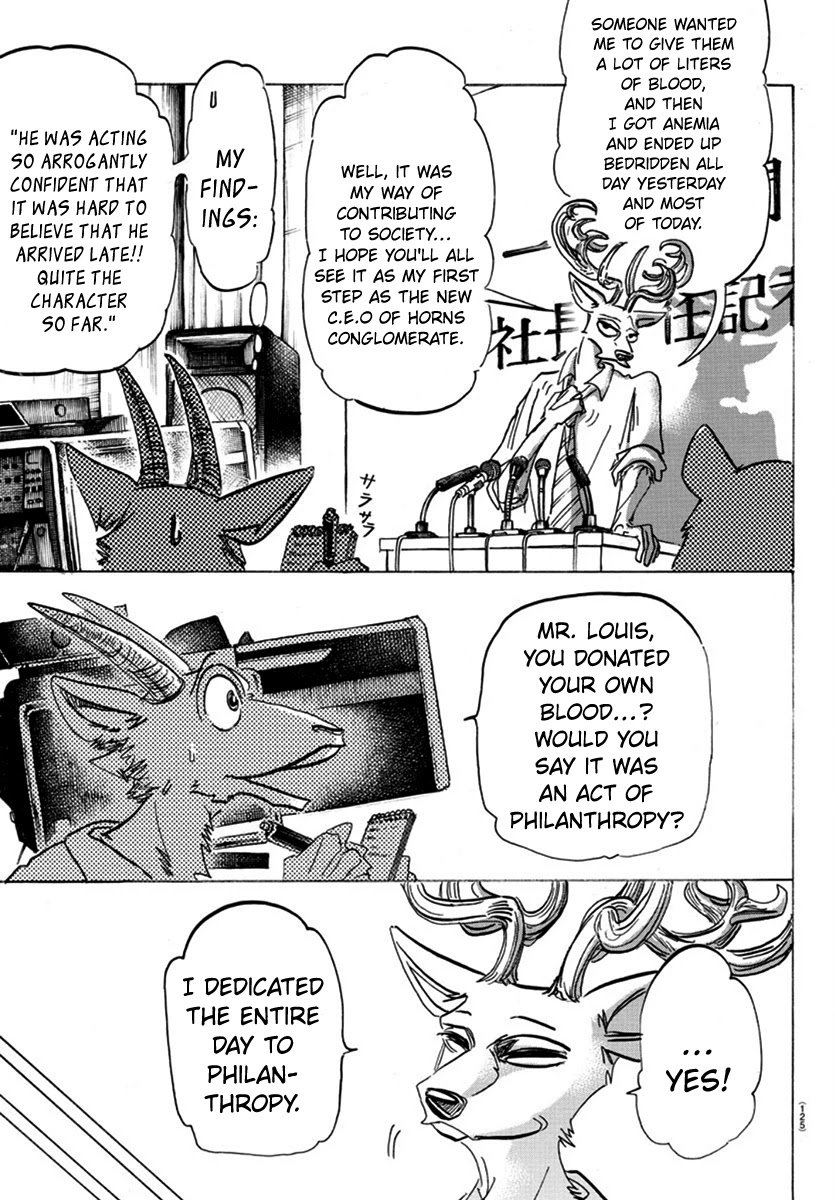 Beastars Chapter 175 page 3 - Chapter 175: Fire Meet Gasoline