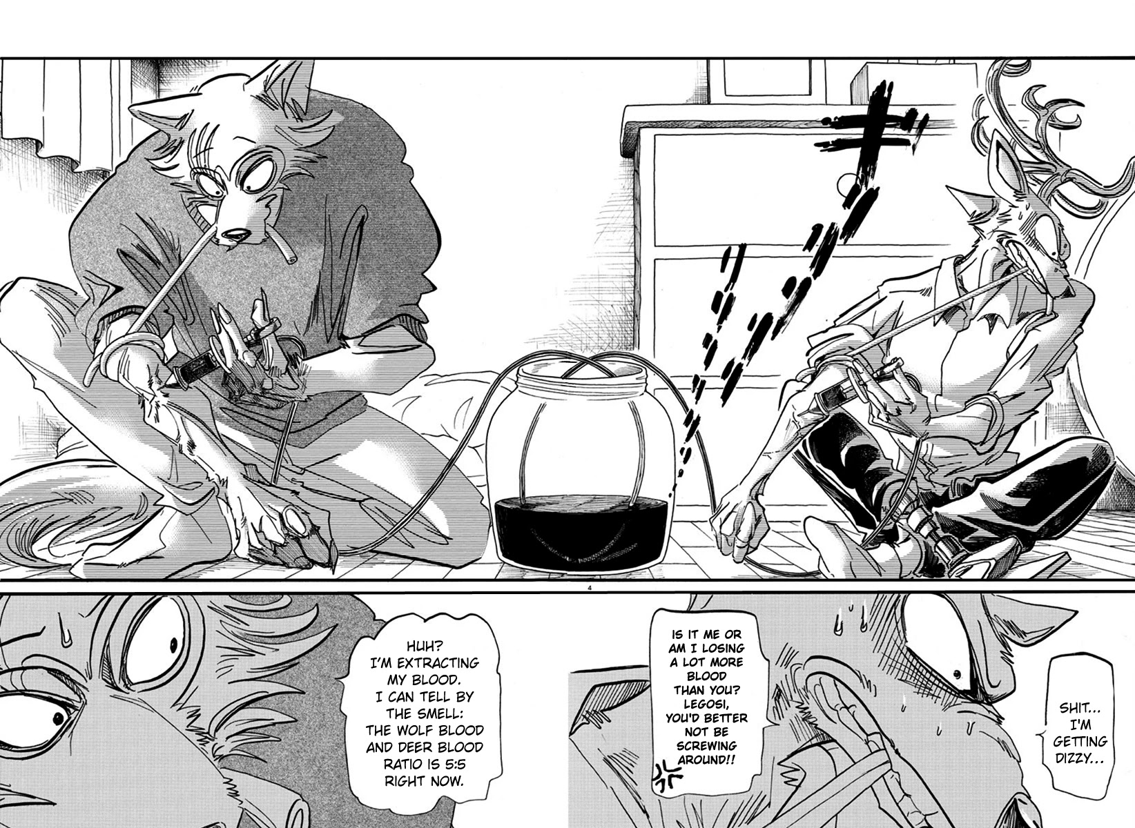 Beastars Chapter 175 page 4 - Chapter 175: Fire Meet Gasoline