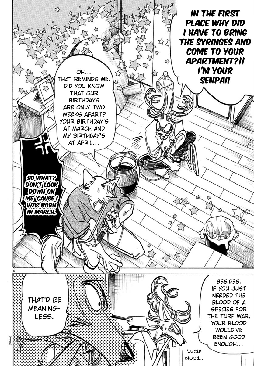 Beastars Chapter 175 page 5 - Chapter 175: Fire Meet Gasoline