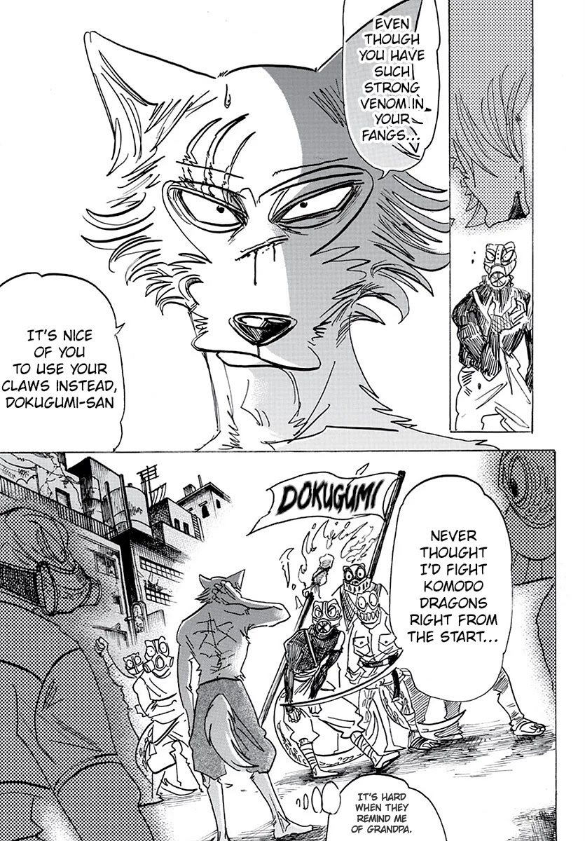 Beastars Chapter 176 page 11 - Chapter 176: Diffused Reflected Lights Inside the Scales