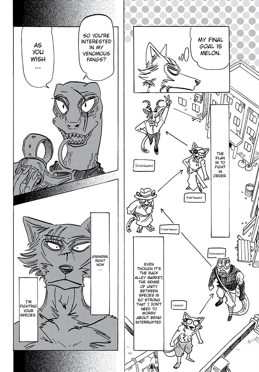 Beastars Chapter 176 page 12 - Chapter 176: Diffused Reflected Lights Inside the Scales