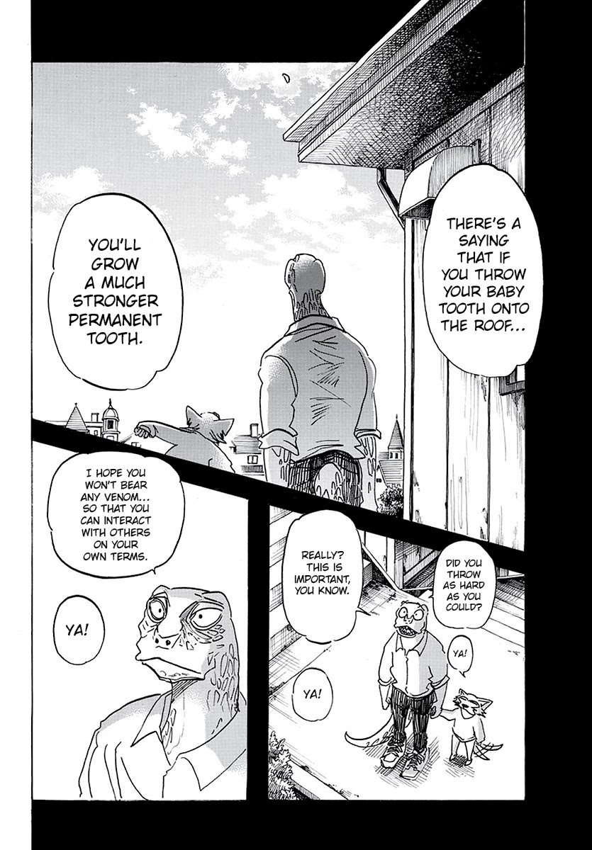Beastars Chapter 176 page 14 - Chapter 176: Diffused Reflected Lights Inside the Scales
