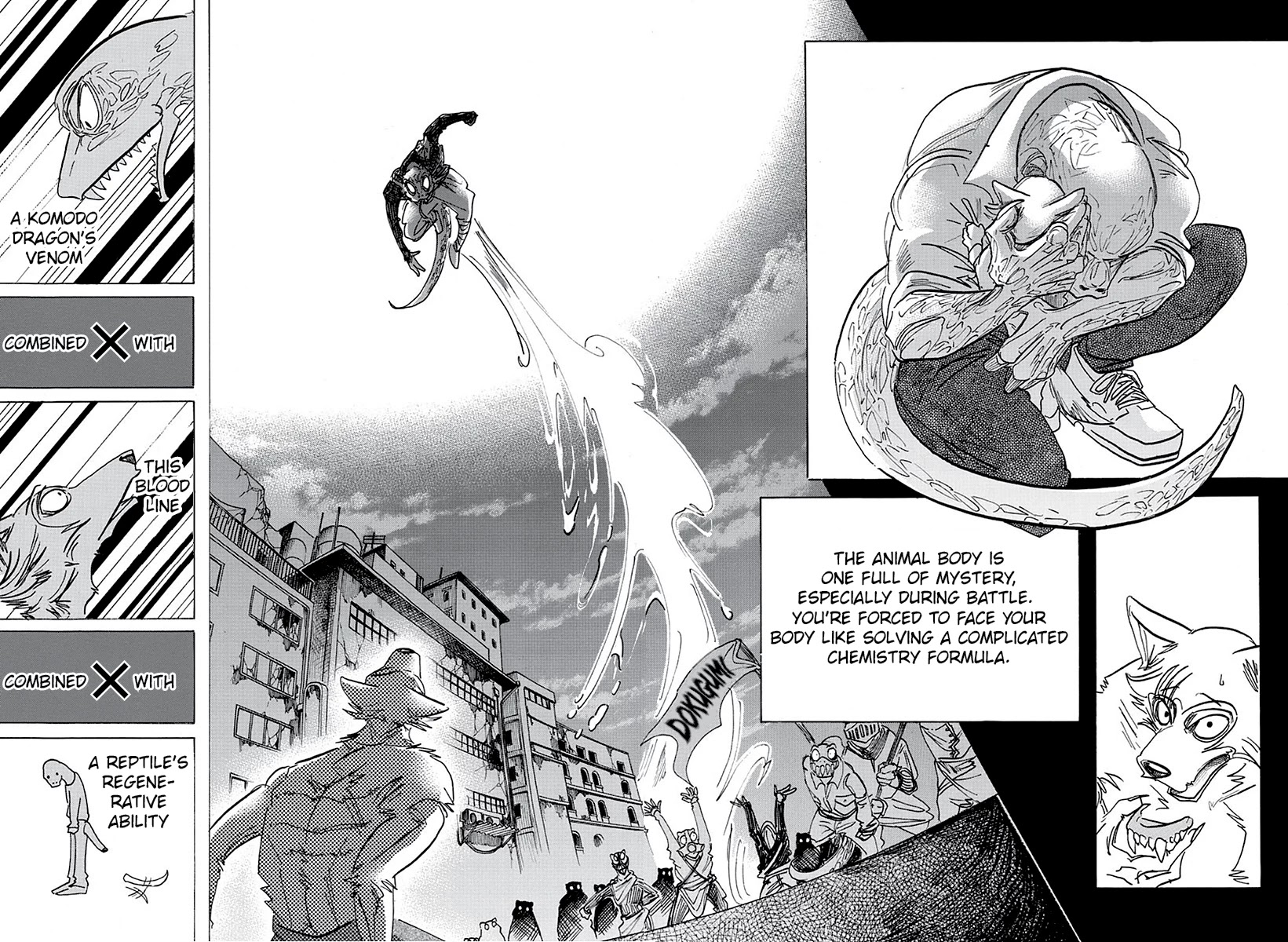 Beastars Chapter 176 page 16 - Chapter 176: Diffused Reflected Lights Inside the Scales