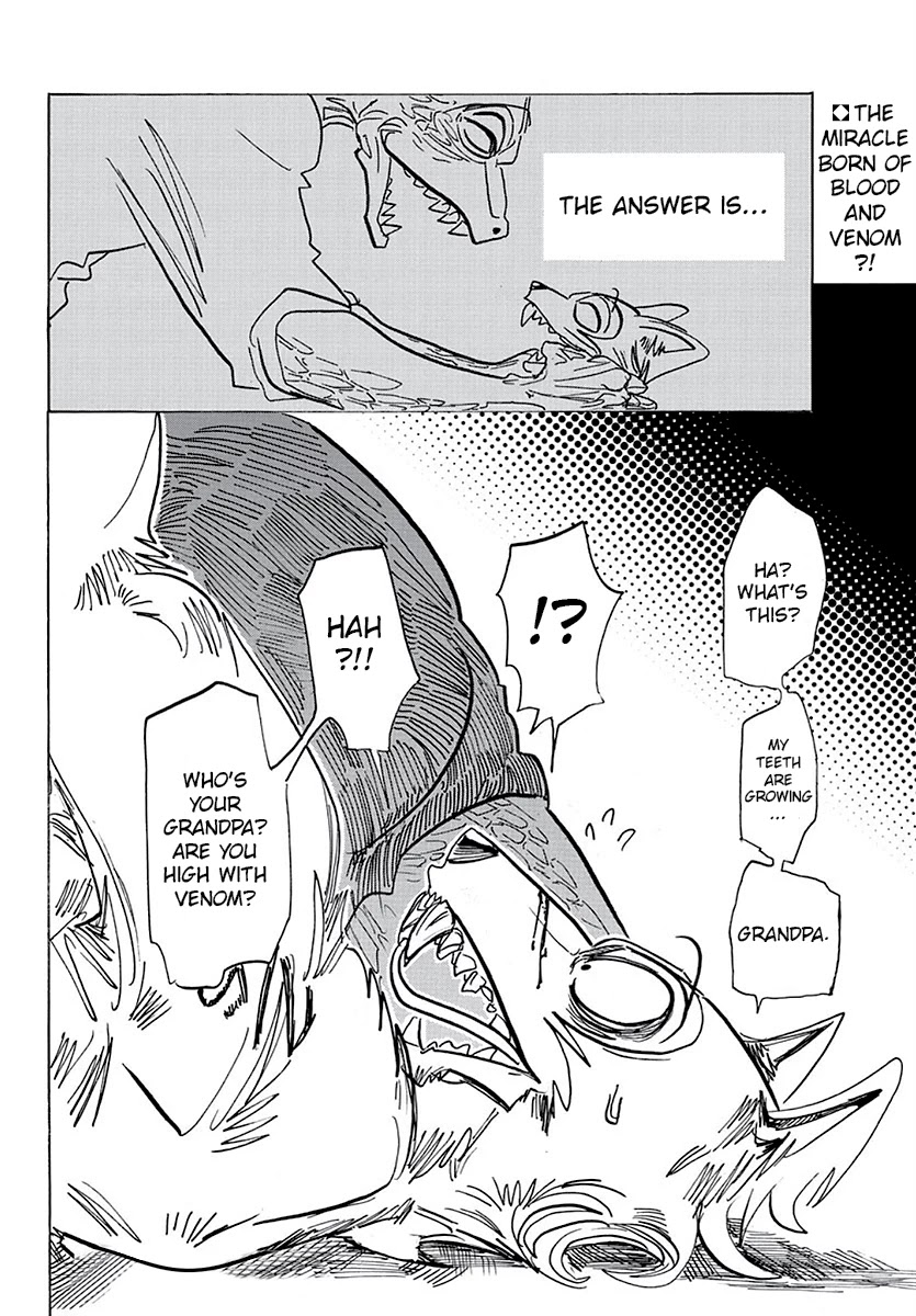 Beastars Chapter 176 page 18 - Chapter 176: Diffused Reflected Lights Inside the Scales