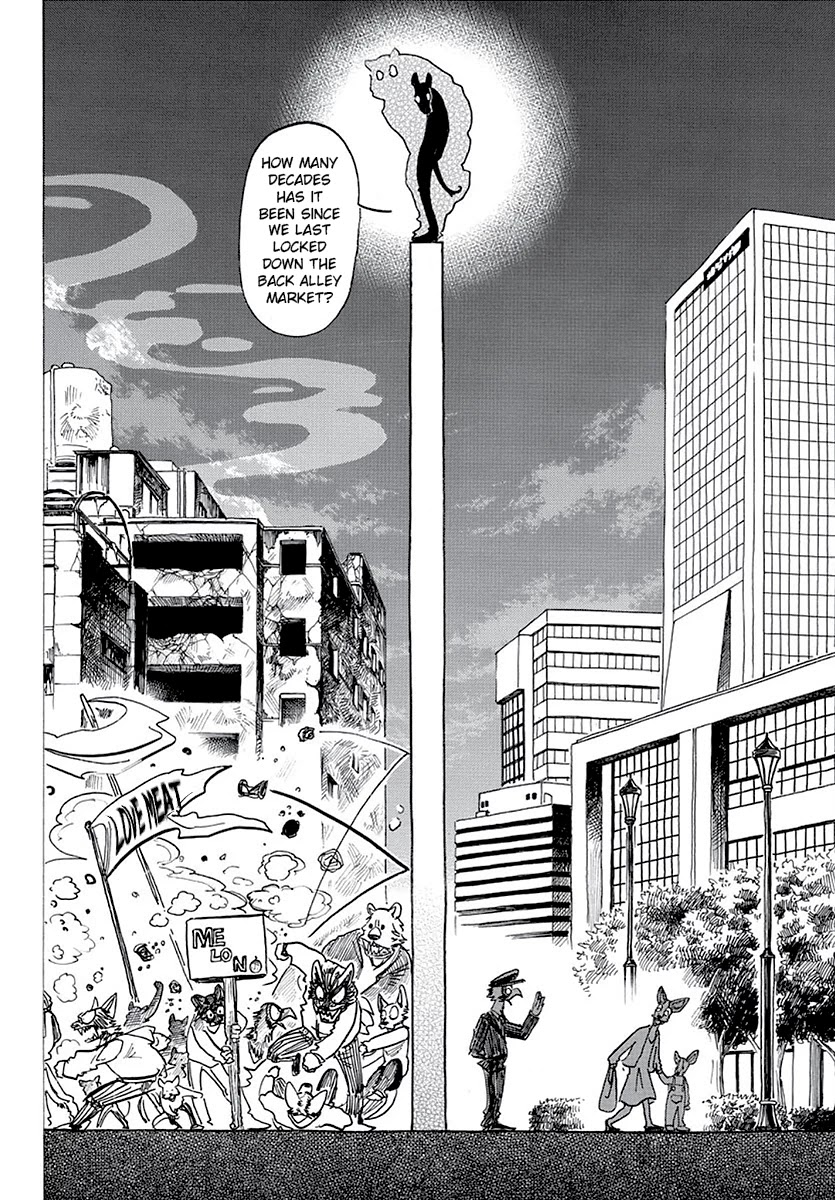 Beastars Chapter 176 page 2 - Chapter 176: Diffused Reflected Lights Inside the Scales