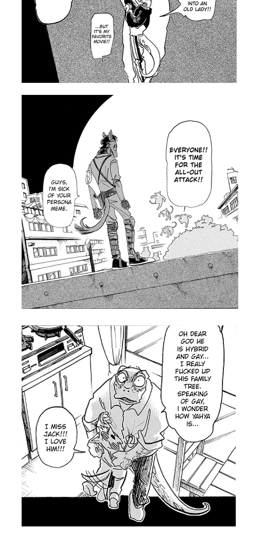 Beastars Chapter 176 page 20 - Chapter 176: Diffused Reflected Lights Inside the Scales