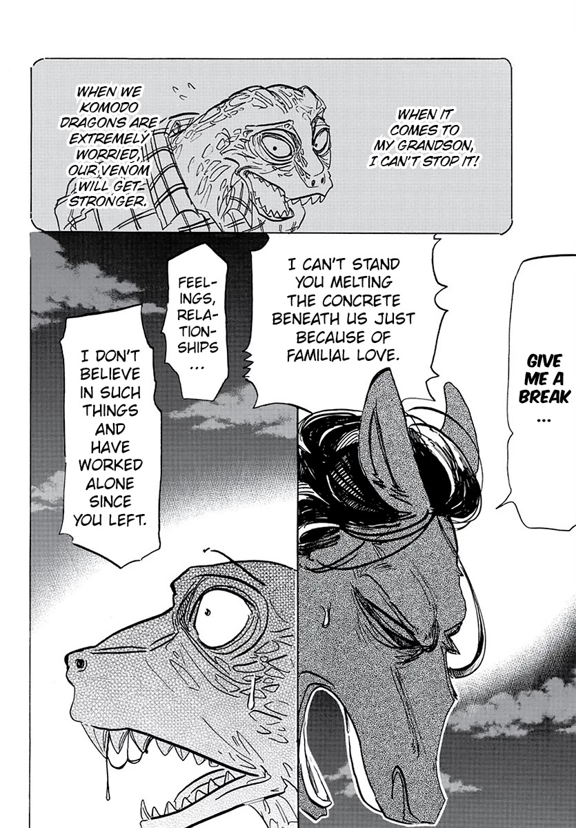 Beastars Chapter 176 page 8 - Chapter 176: Diffused Reflected Lights Inside the Scales