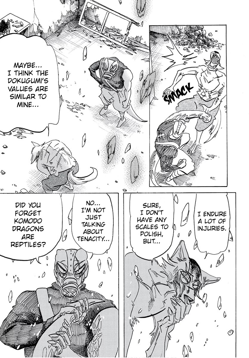 Beastars Chapter 177 page 15 - Chapter 177: Let's go surfing tonight