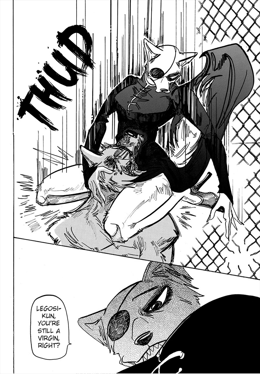 Beastars Chapter 179 page 10 - Chapter 179: The Power Under The Heels