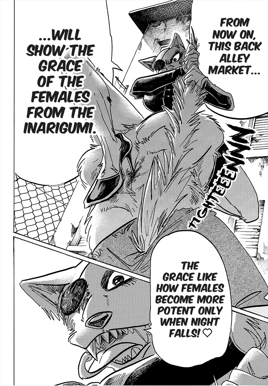 Beastars Chapter 179 page 12 - Chapter 179: The Power Under The Heels