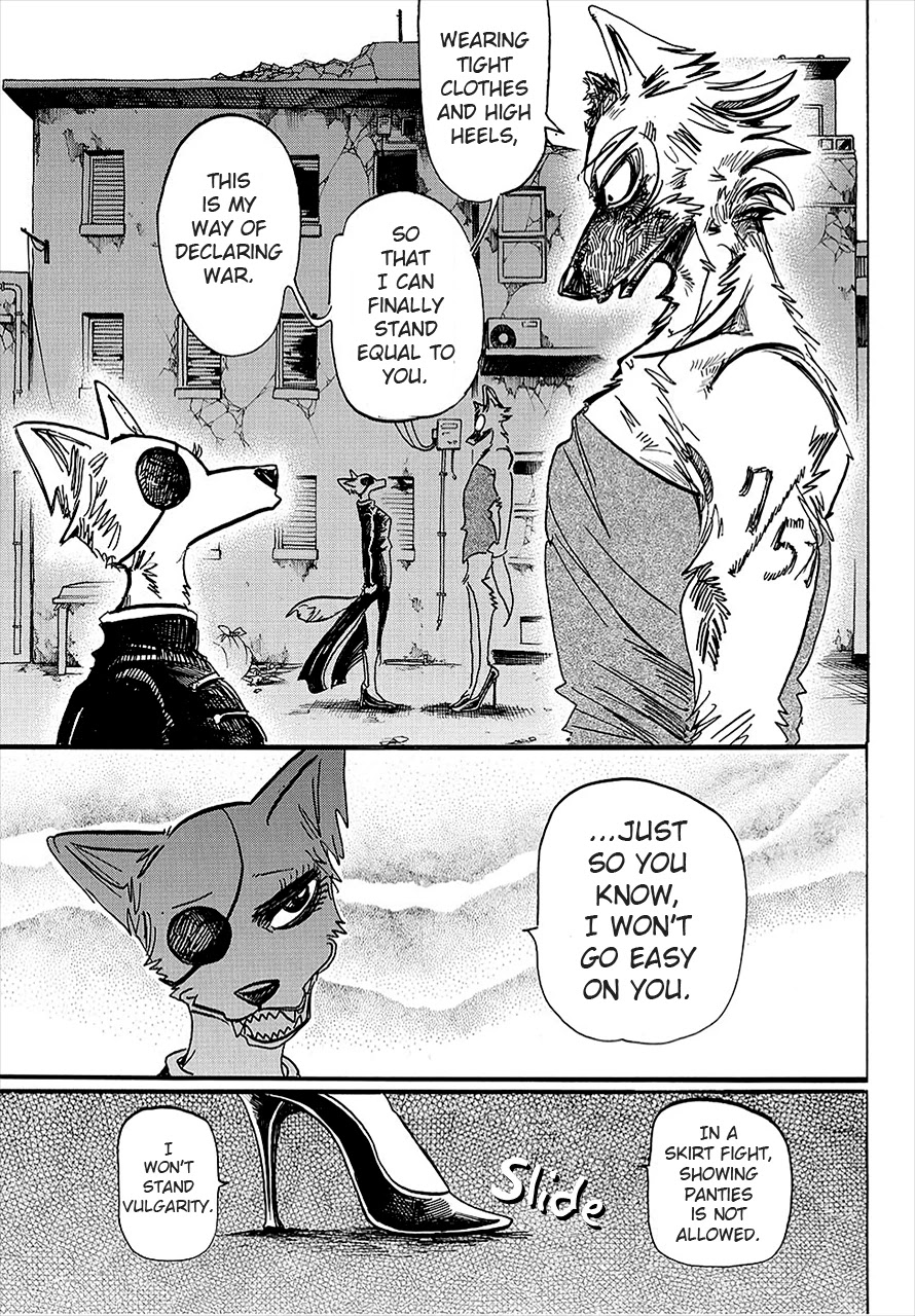 Beastars Chapter 179 page 19 - Chapter 179: The Power Under The Heels
