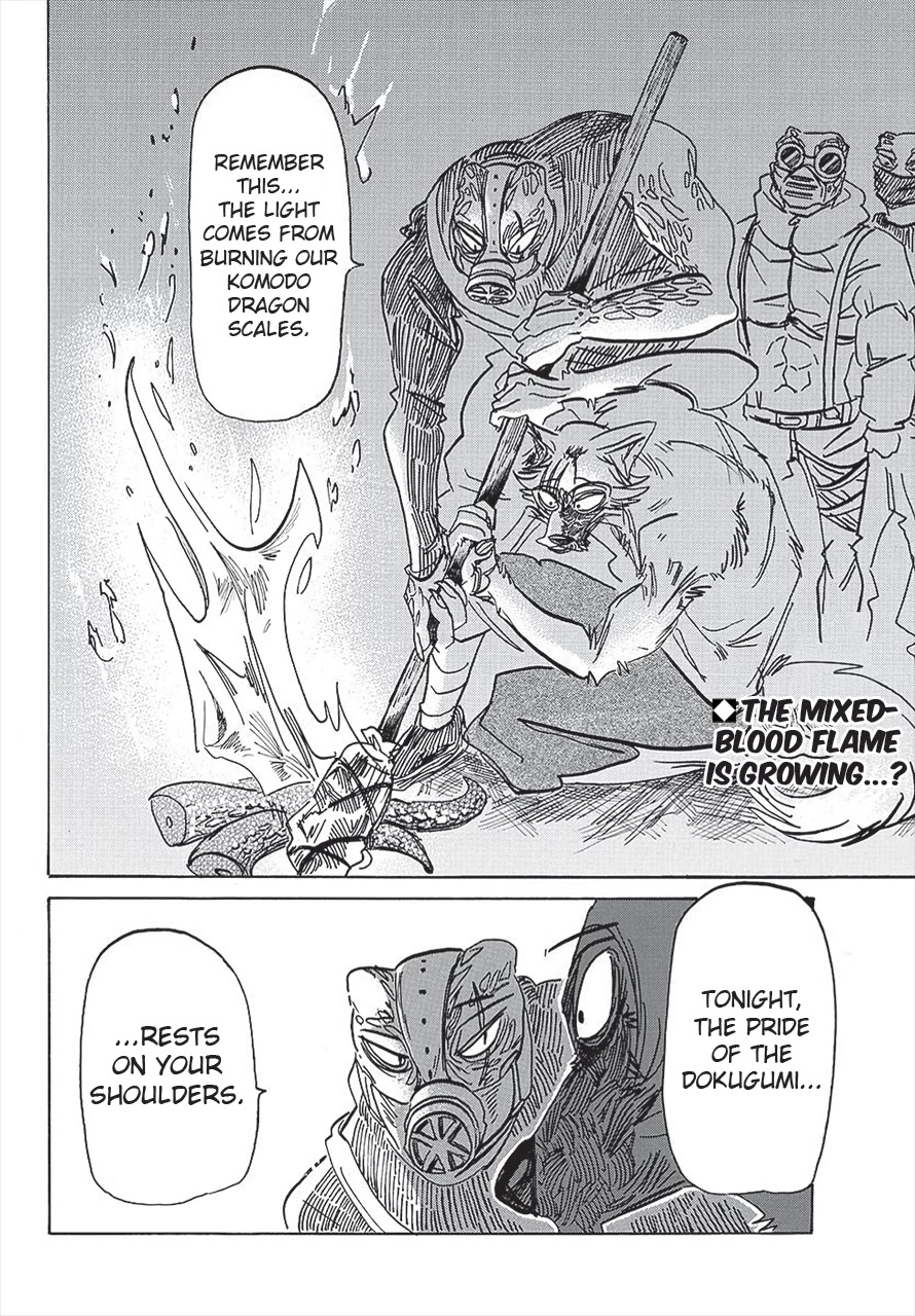 Beastars Chapter 179 page 2 - Chapter 179: The Power Under The Heels