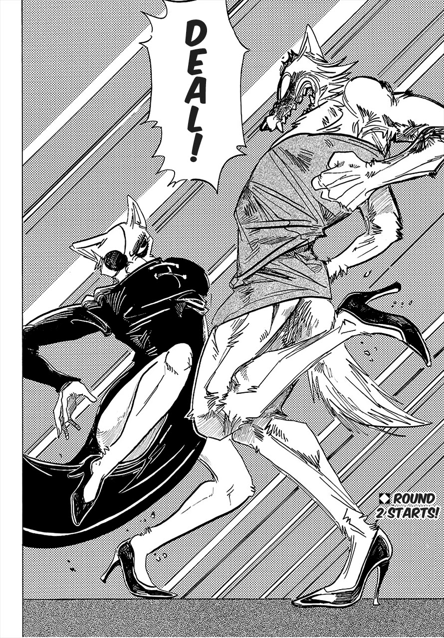Beastars Chapter 179 page 20 - Chapter 179: The Power Under The Heels
