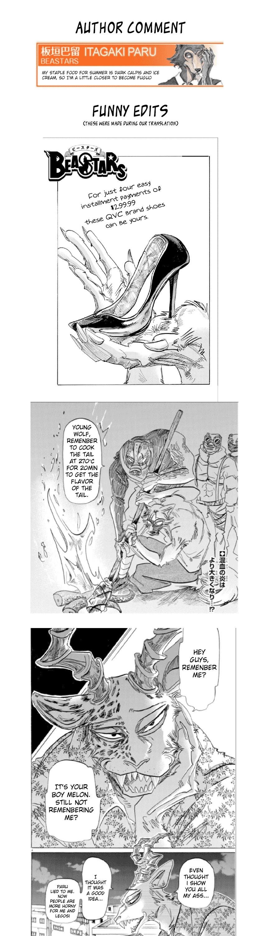 Beastars Chapter 179 page 21 - Chapter 179: The Power Under The Heels