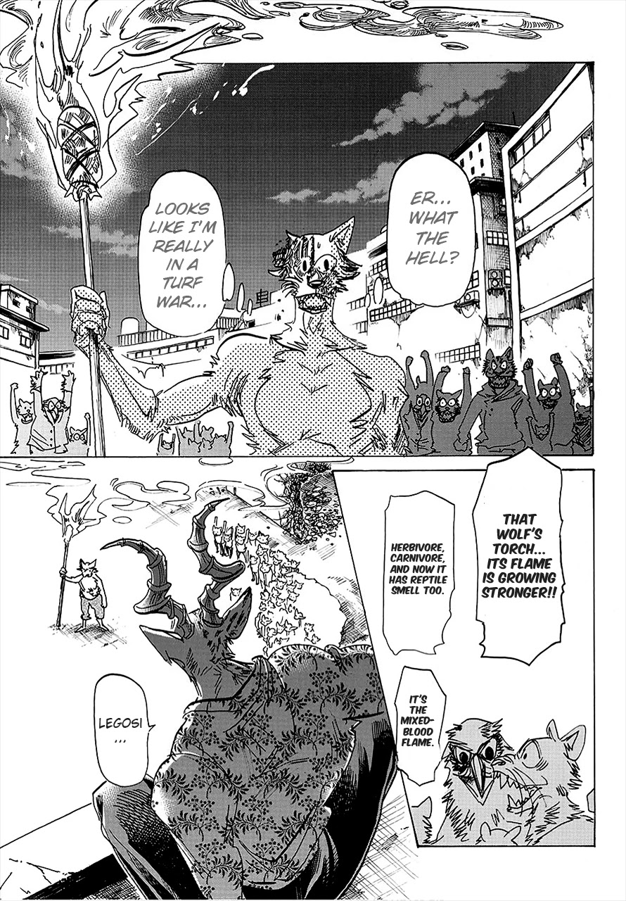 Beastars Chapter 179 page 3 - Chapter 179: The Power Under The Heels