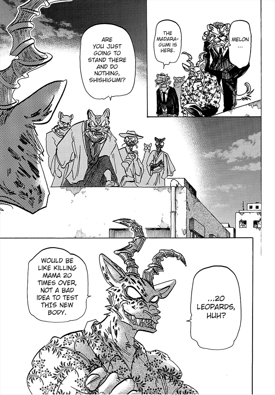 Beastars Chapter 179 page 5 - Chapter 179: The Power Under The Heels