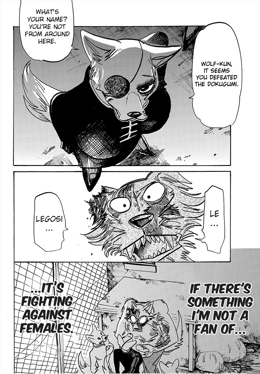Beastars Chapter 179 page 8 - Chapter 179: The Power Under The Heels