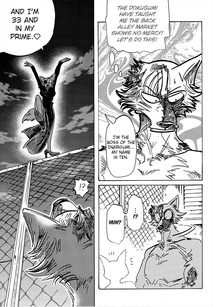Beastars Chapter 179 page 9 - Chapter 179: The Power Under The Heels