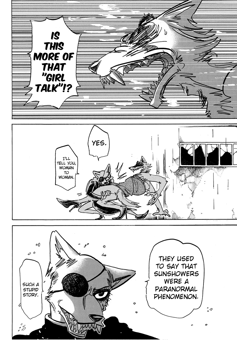 Beastars Chapter 180 page 11 - Chapter 180: It’s a Full Moon, So Leave it to Me
