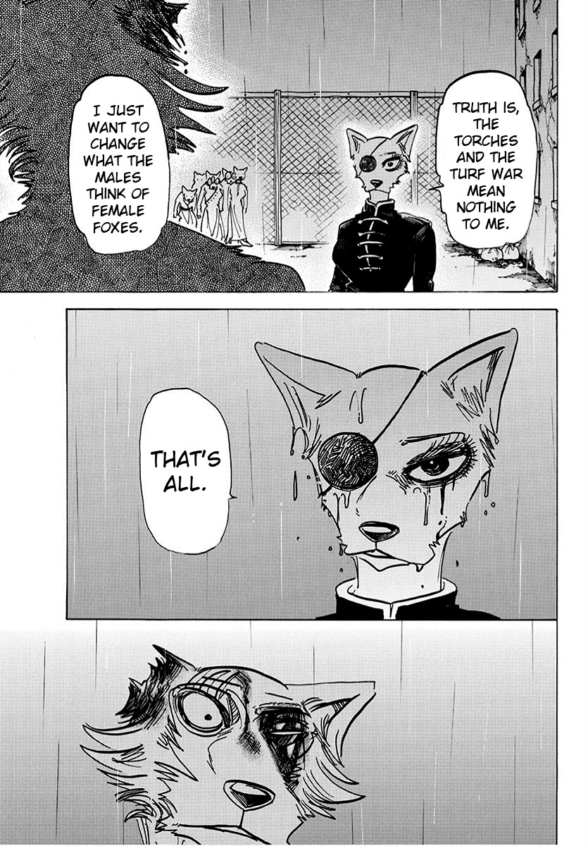Beastars Chapter 180 page 14 - Chapter 180: It’s a Full Moon, So Leave it to Me