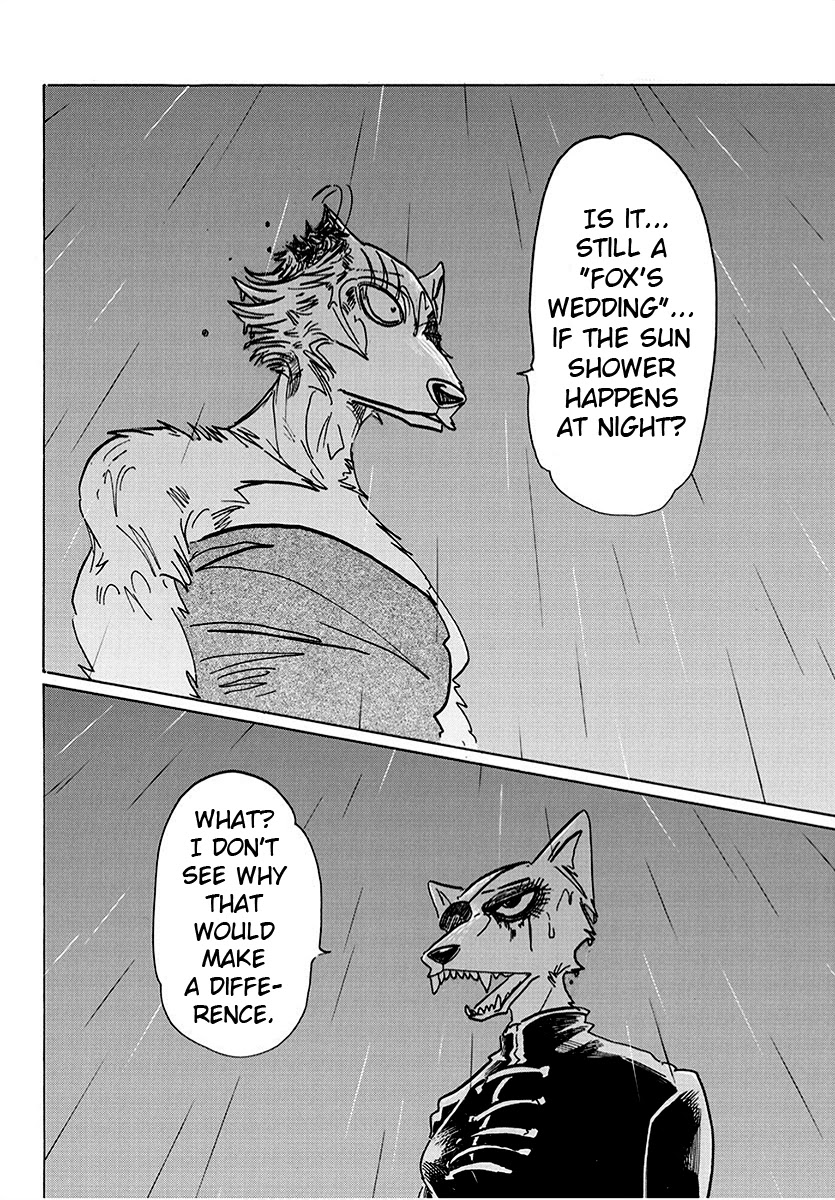 Beastars Chapter 180 page 15 - Chapter 180: It’s a Full Moon, So Leave it to Me
