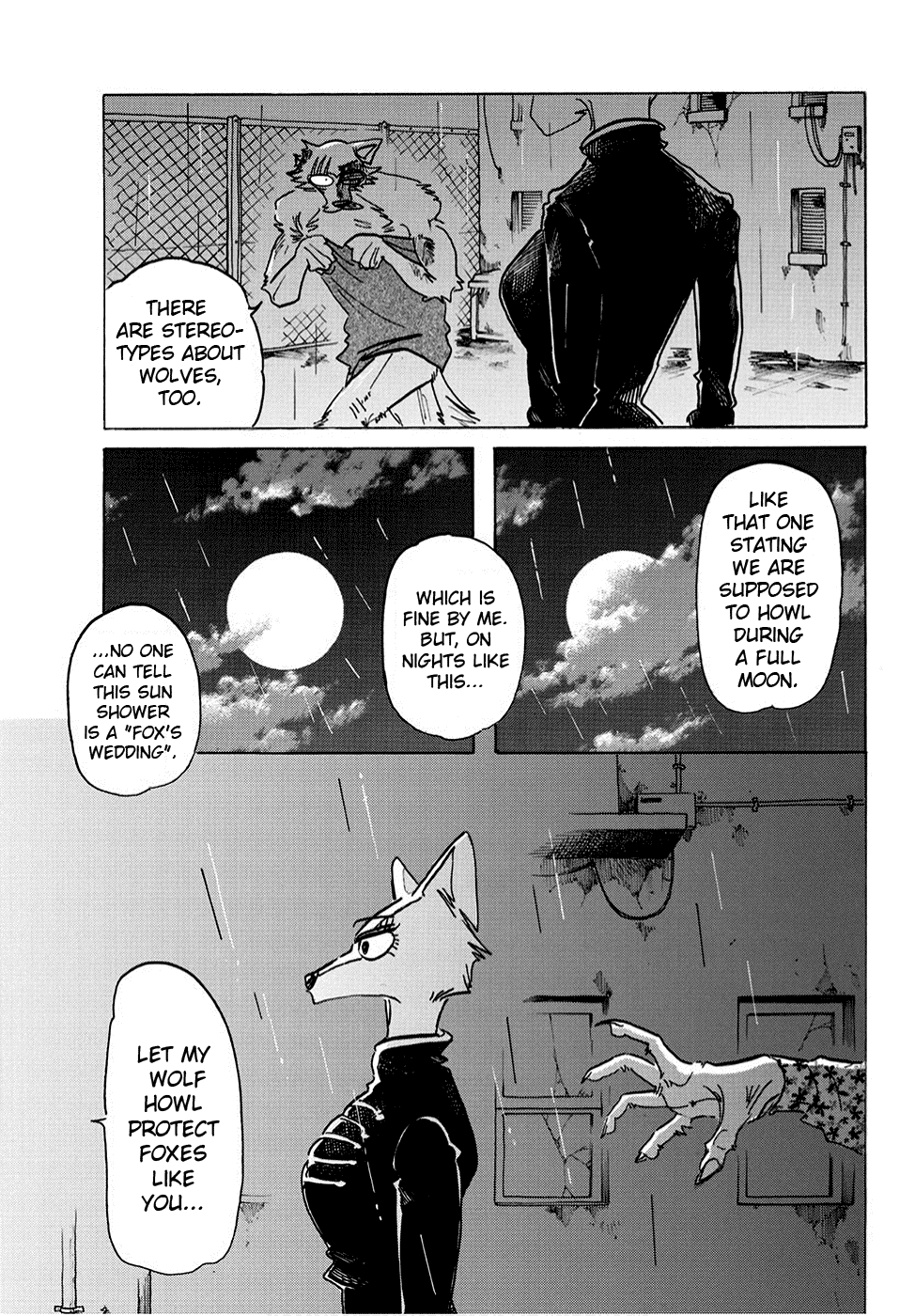 Beastars Chapter 180 page 16 - Chapter 180: It’s a Full Moon, So Leave it to Me