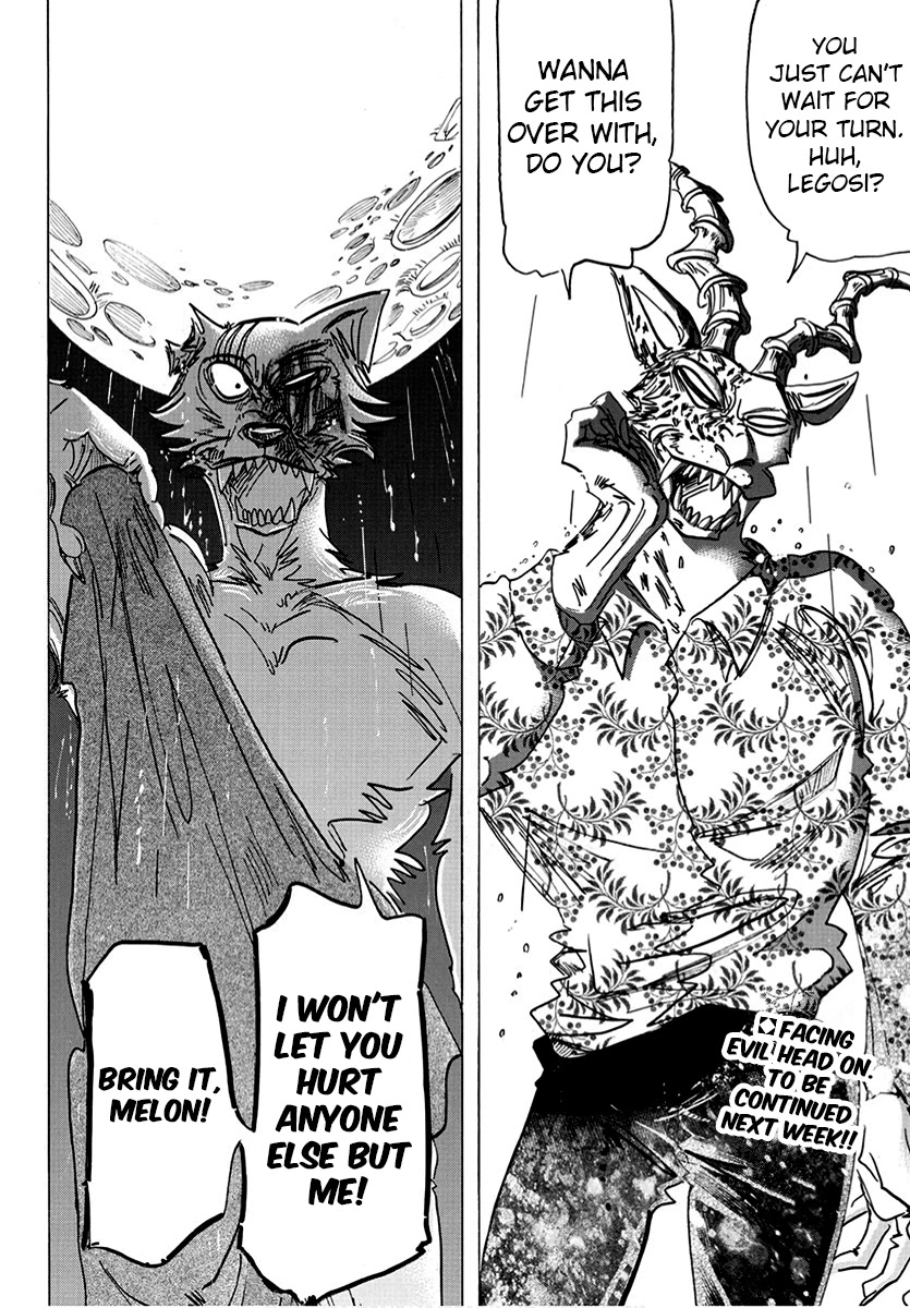 Beastars Chapter 180 page 18 - Chapter 180: It’s a Full Moon, So Leave it to Me