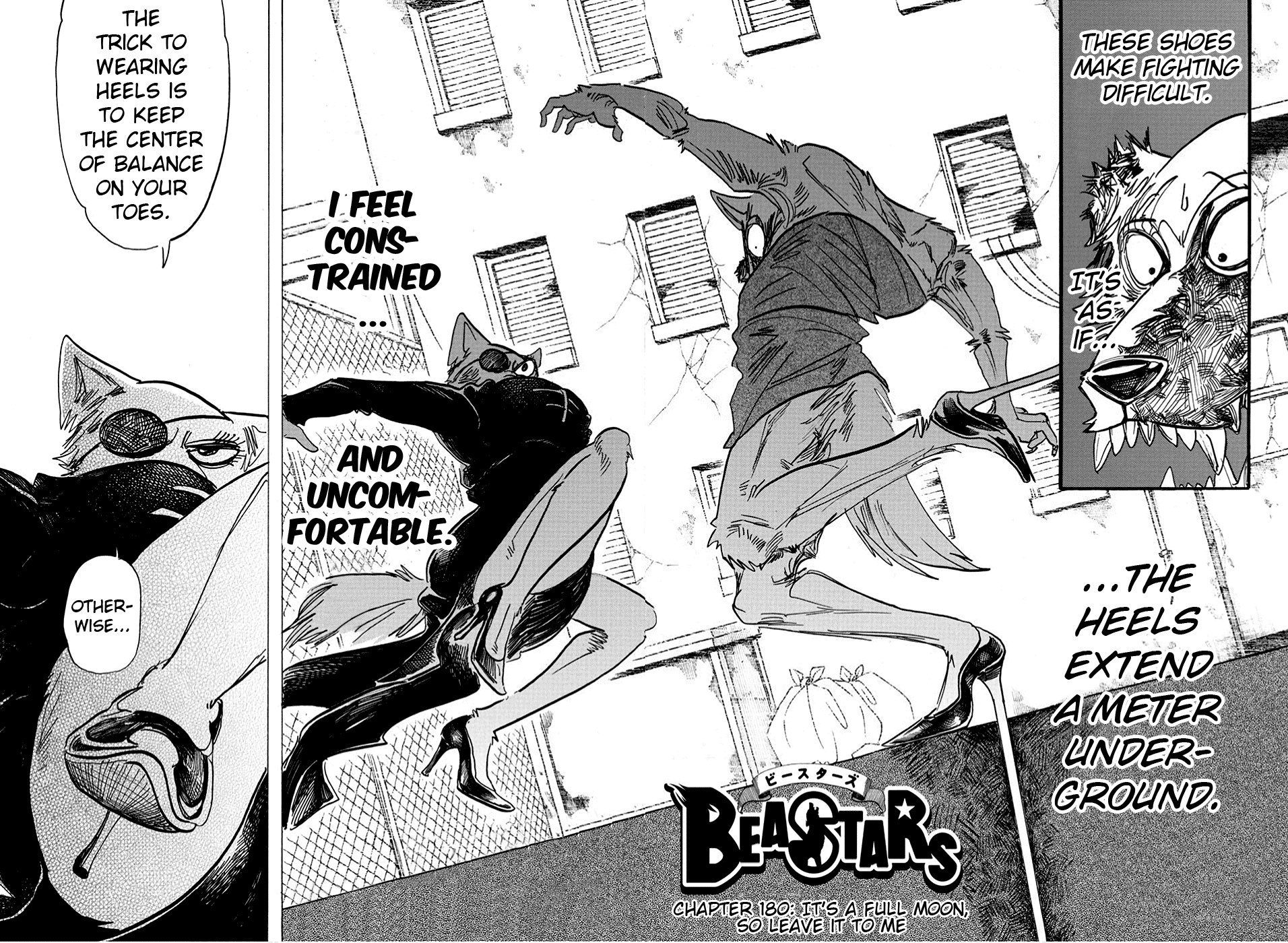 Beastars Chapter 180 page 2 - Chapter 180: It’s a Full Moon, So Leave it to Me