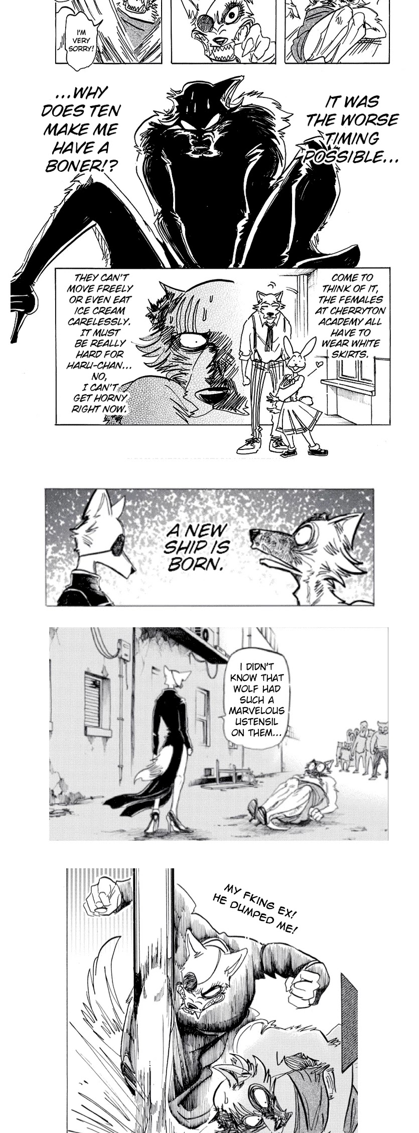 Beastars Chapter 180 page 20 - Chapter 180: It’s a Full Moon, So Leave it to Me