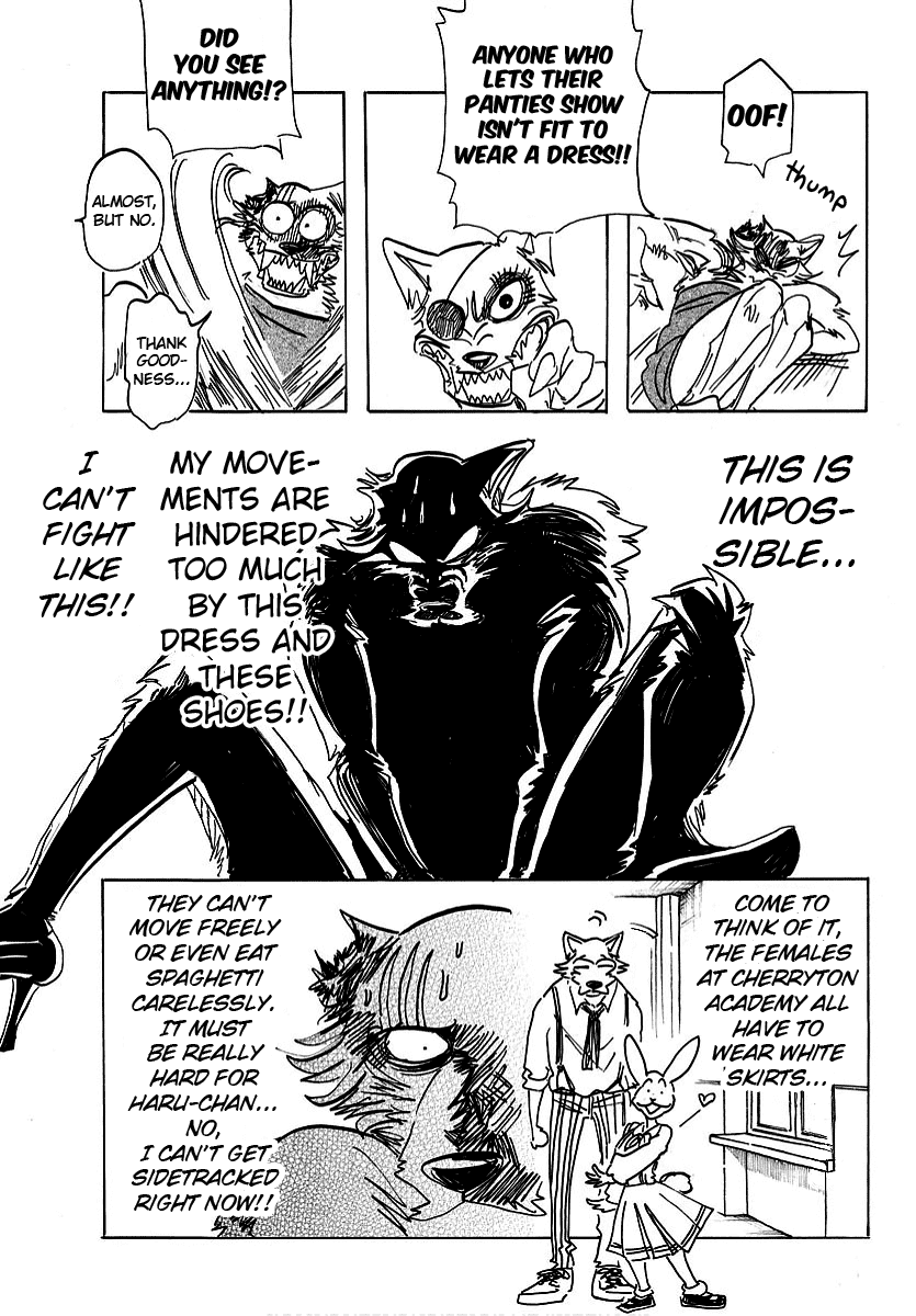 Beastars Chapter 180 page 4 - Chapter 180: It’s a Full Moon, So Leave it to Me