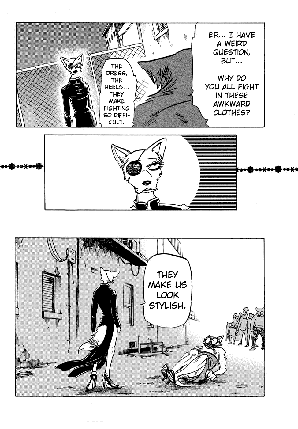 Beastars Chapter 180 page 5 - Chapter 180: It’s a Full Moon, So Leave it to Me