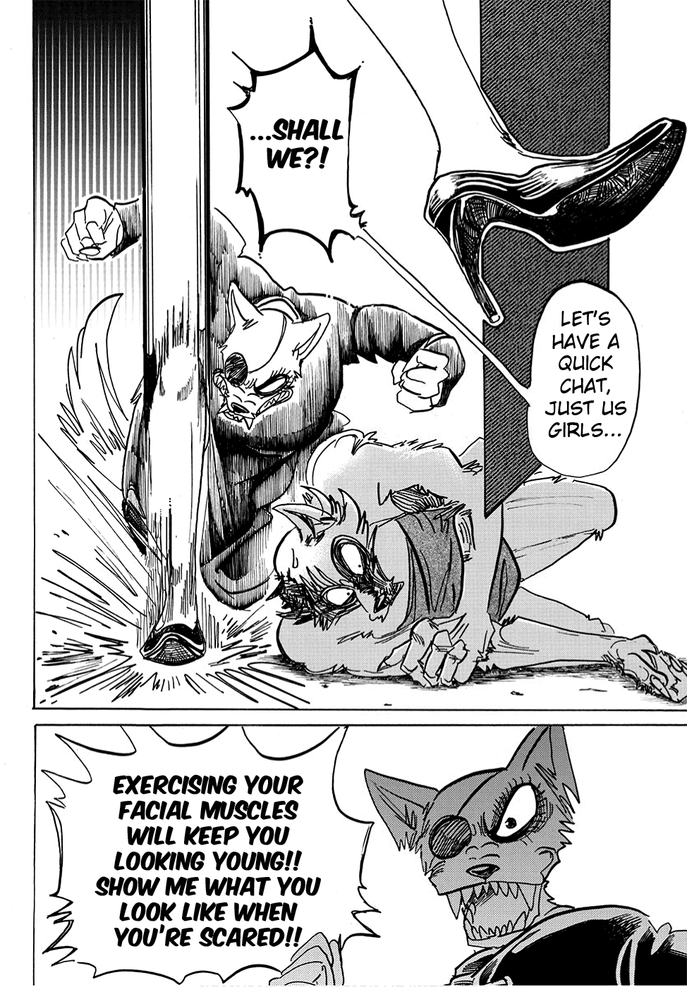 Beastars Chapter 180 page 7 - Chapter 180: It’s a Full Moon, So Leave it to Me