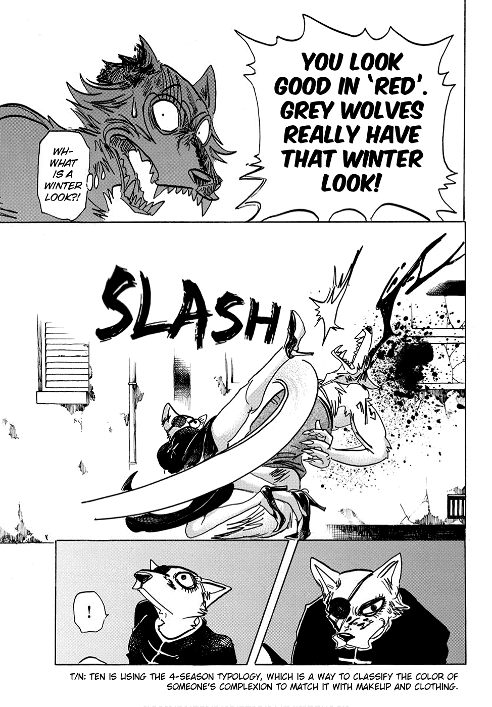 Beastars Chapter 180 page 8 - Chapter 180: It’s a Full Moon, So Leave it to Me