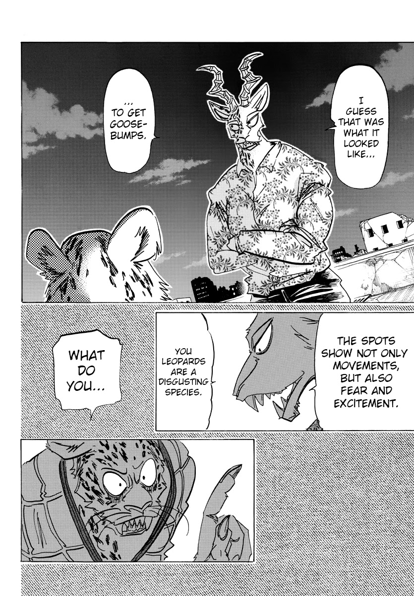 Beastars Chapter 181 page 17 - Chapter 181: Leopard Spots Like Floating Oil Slicks