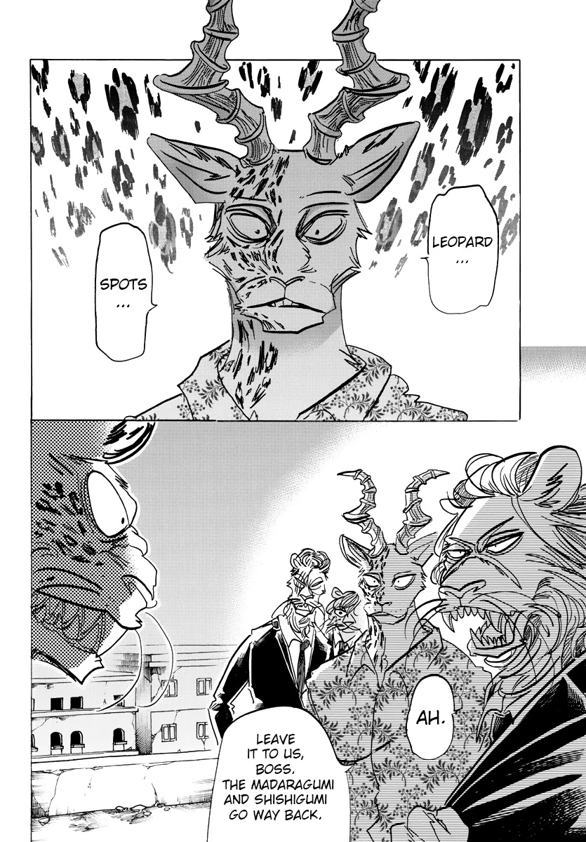 Beastars Chapter 181 page 3 - Chapter 181: Leopard Spots Like Floating Oil Slicks