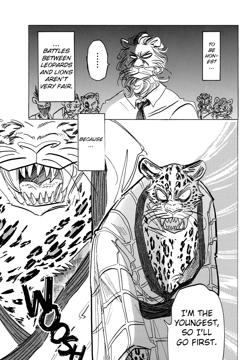 Beastars Chapter 181 page 4 - Chapter 181: Leopard Spots Like Floating Oil Slicks